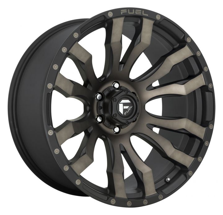 Fuel Wheels<br>Blitz Matte Black Machined (20x10)